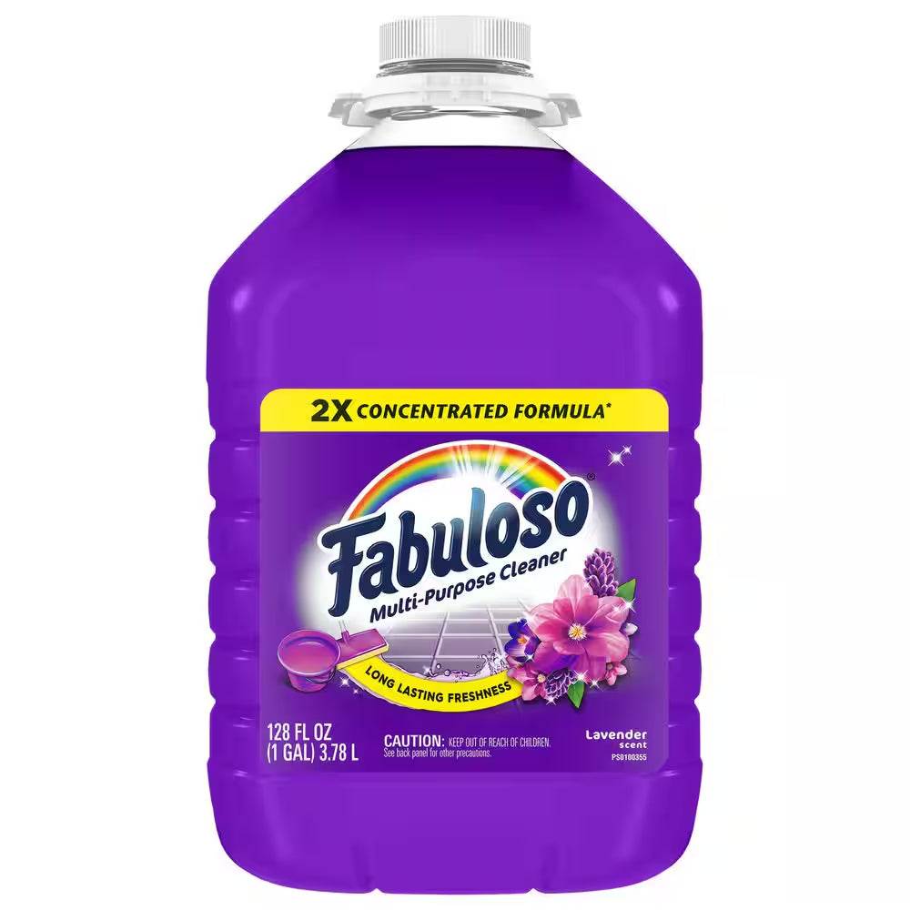 128 Oz. Lavender 2X Concentrated All Purpose Cleaner and Floor Cleaner
