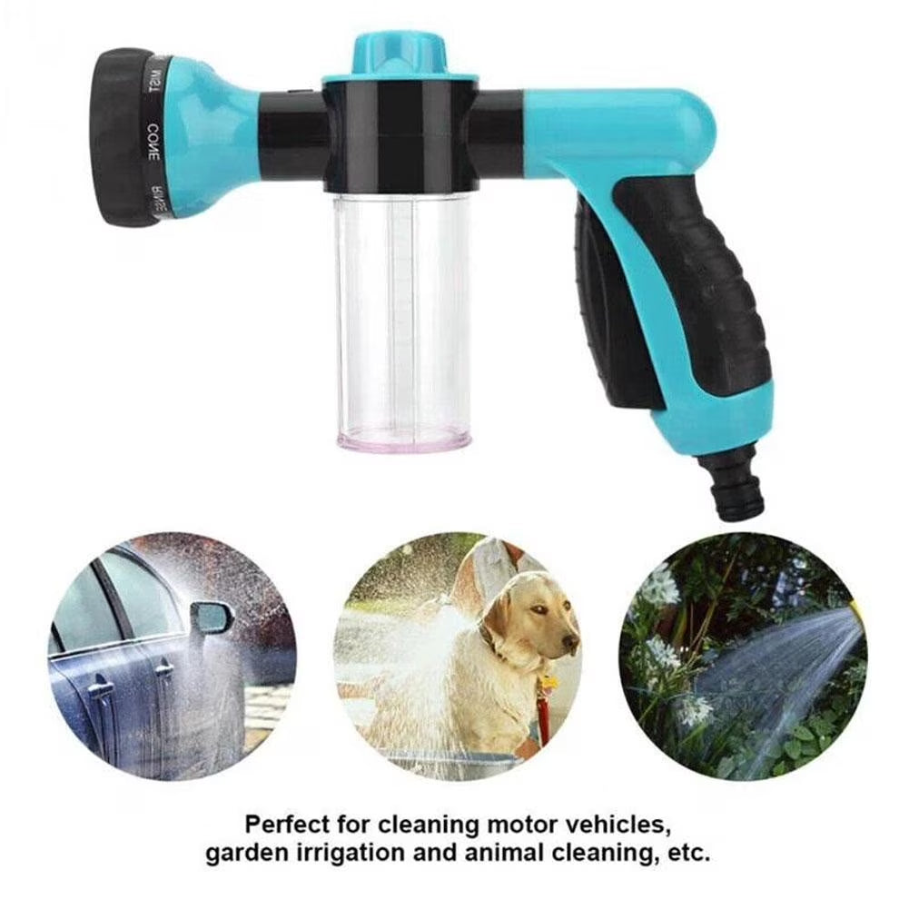 Transform Your Outdoor Cleaning with the Ultimate 8-Pattern Garden Hose Nozzle – Perfect for Dog Washing, Car Cleaning, and More!
