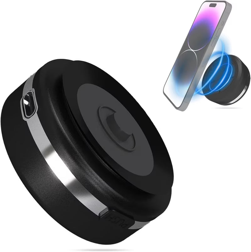 Magnetic Suction Phone Mount, Magnetic Car Suction Cup Holder for Car/Gym/Mirror/All Smooth Surface, Vacuum Magnetic Suction Cup Phone Mount Compatible with Magsafe Iphone 12/13/14/15/16