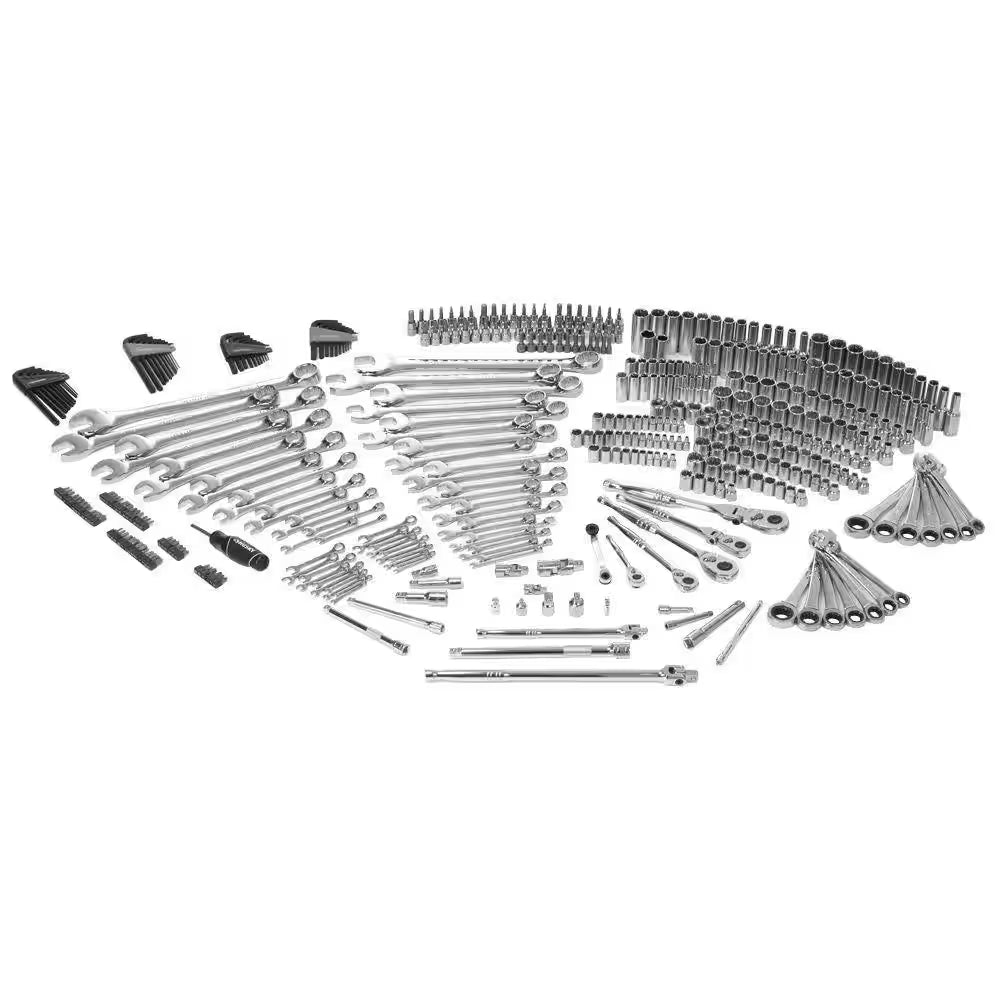 1/4 In., 3/8 In., and 1/2 In. Drive Master Mechanics Tool Set (432-Piece)