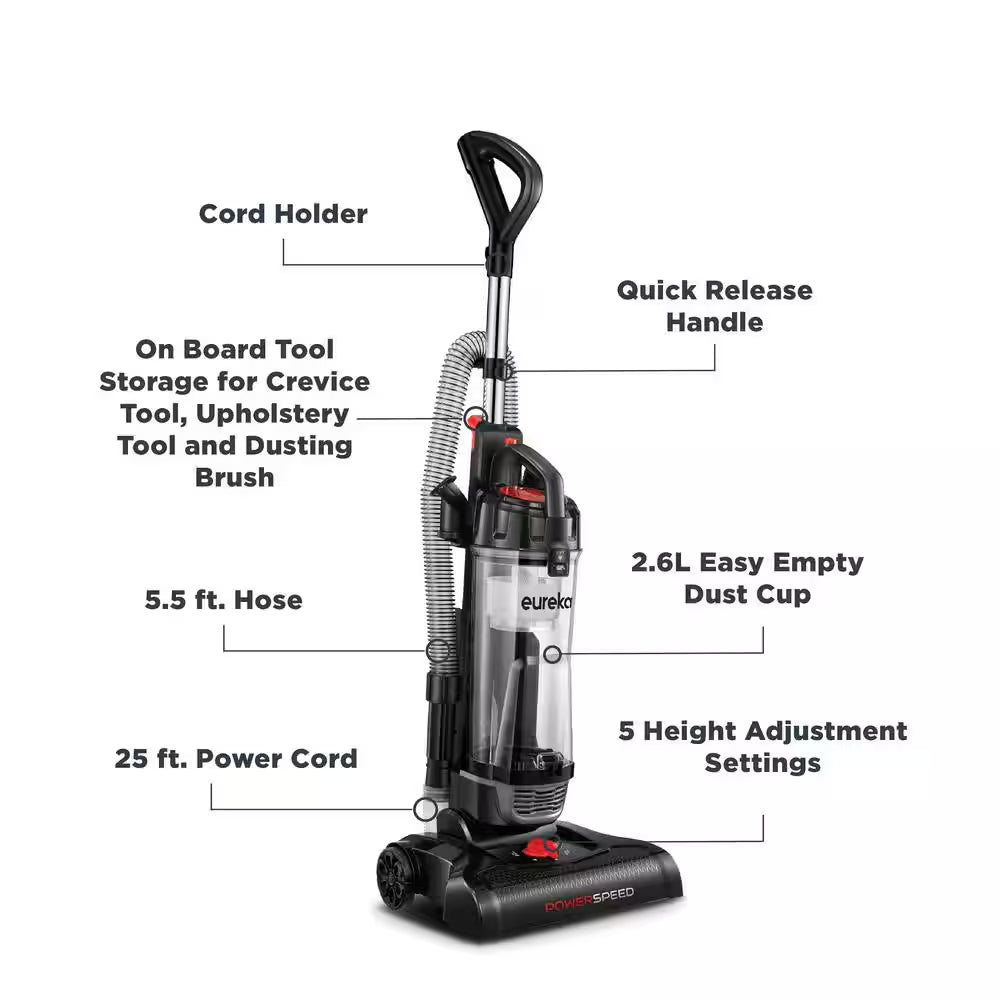 Powerspeed Multi-Surface Upright Bagless Vacuum Cleaner