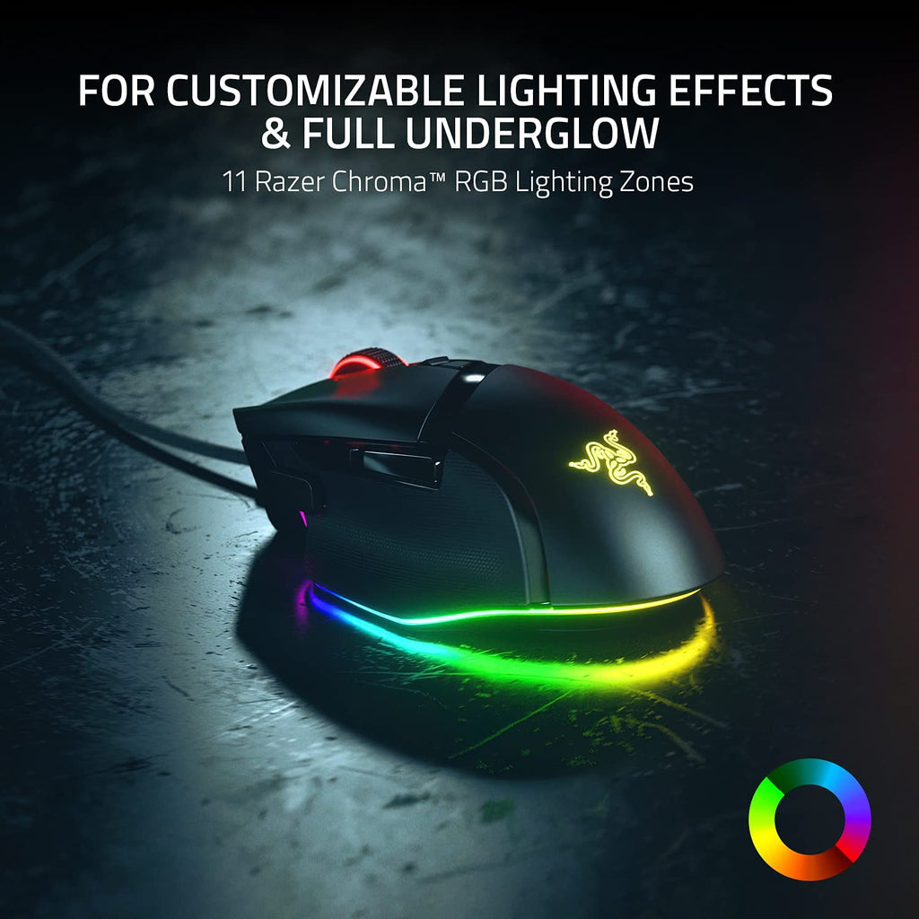 Razer Basilisk V3 - Ergonomic Wired Gaming Mouse for Gaming