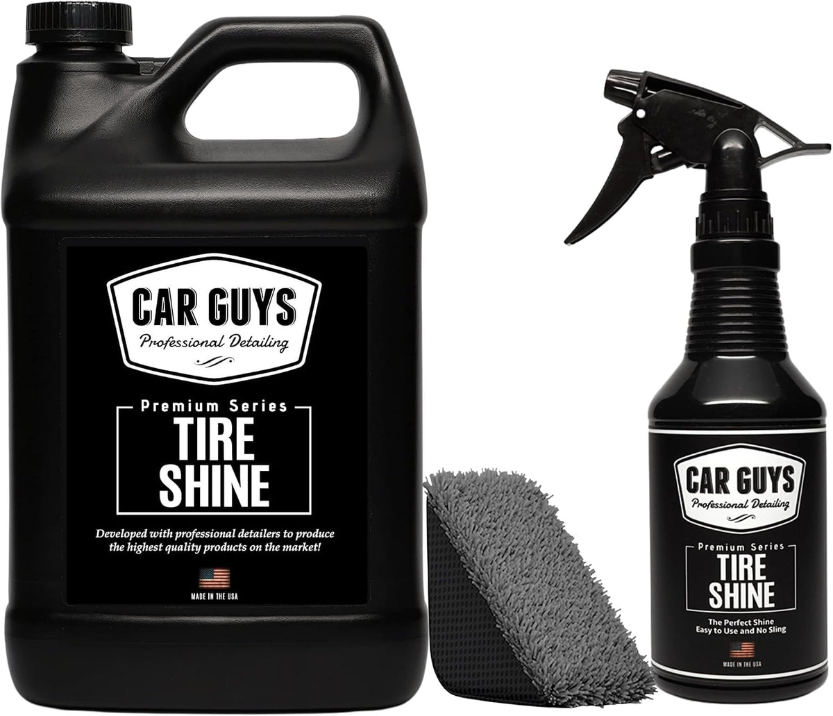 Tire Shine Spray Bundle - Buy 1 Gallon Tire Shine Spray and Get Half off 18Oz Tire Shine Spray!