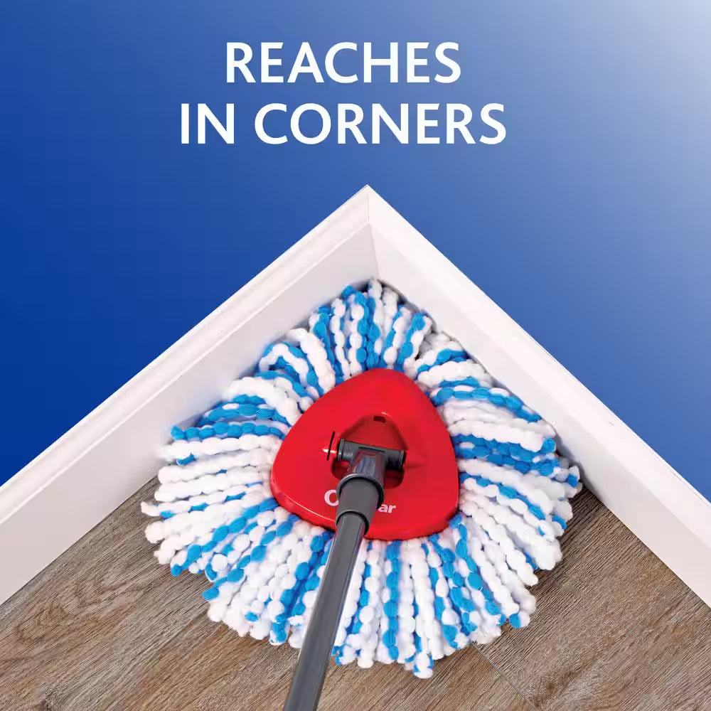 Rinseclean Deep Clean Microfiber Spin Mop, Clean with Clean Water (The Home Depot Exclusive)