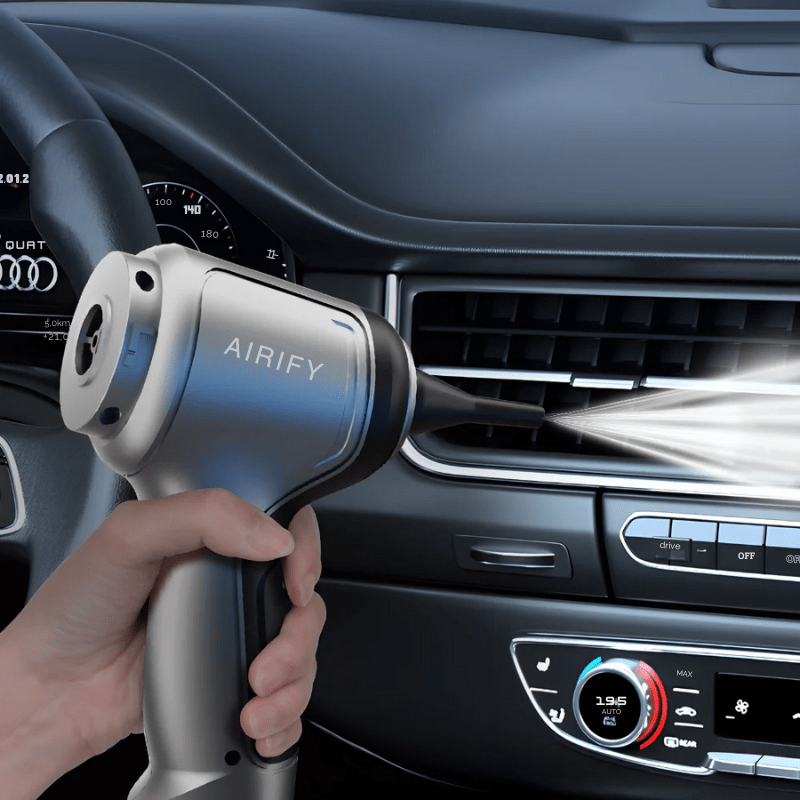 Ultimate Pro Portable Air Blower and Car Vacuum: Dual Power for Unmatched Cleanliness