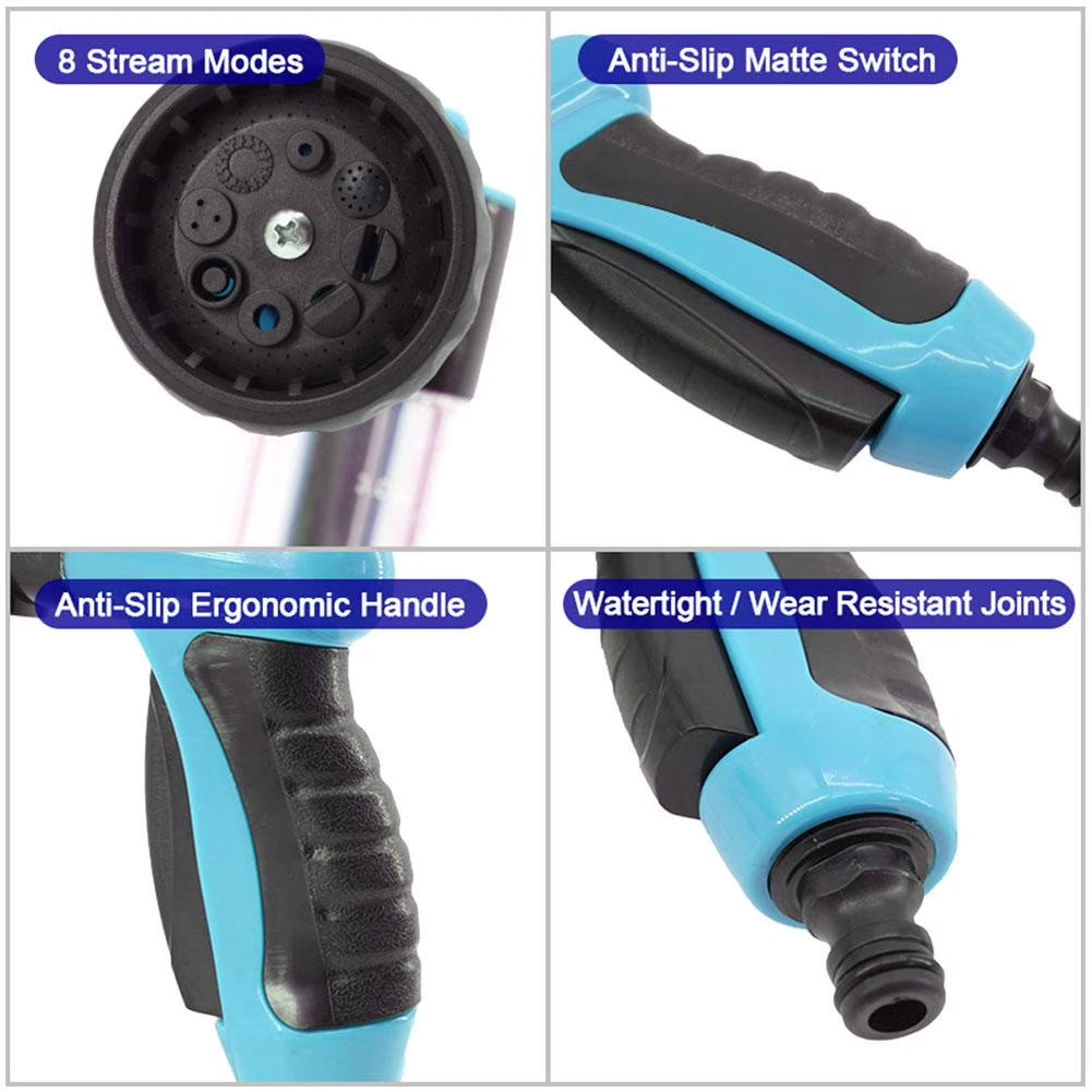 Transform Your Outdoor Cleaning with the Ultimate 8-Pattern Garden Hose Nozzle – Perfect for Dog Washing, Car Cleaning, and More!