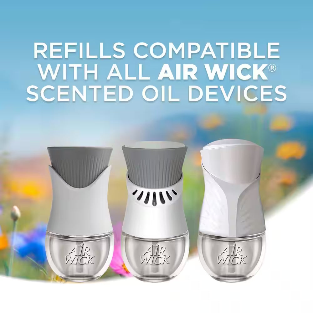 Plug-In Scented Oil Automatic Air Freshener Dispenser (2-Refills)