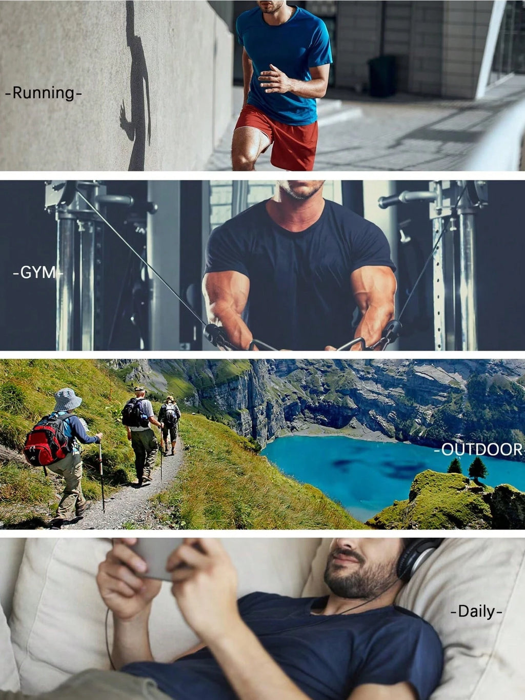 TELALEO 6-Pack Men'S Quick-Dry Athletic T-Shirts Fathers Day Gift Jersey for Men Summer Clothes Men Soccer Match Day 4Th of July Sports