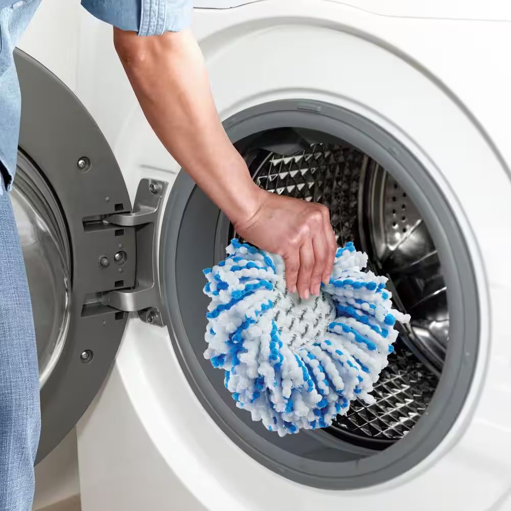 Rinseclean Deep Clean Microfiber Spin Mop, Clean with Clean Water (The Home Depot Exclusive)
